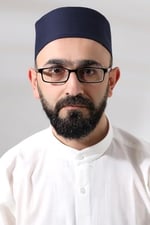 Lacivert Kapitone Nalı Şerif Nakışlı Kalıp Namaz Takkesi