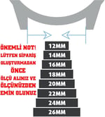 Lacivert Kroko Hakiki Deri Saat Kordonu Kayış 18-20-22-24-26mm