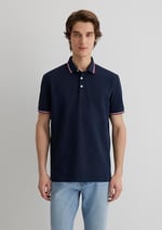 Lacivert Polo Tişört Regular Fit/Normal Kesim 0611938-82318