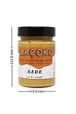 LAÇOKO 320 Gram Deneme Serisi Çifte Kavrulmuş Fıstık ve Az Kavrulmuş Fıstık Ezmesi