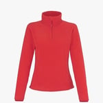 Lafuma Greenlight Kadın Yarım Fermuar Polar LFV10634 Koyu Mercan XXL