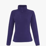 Lafuma Greenlight Kadın Yarım Fermuar Polar LFV10634 Koyu Mercan XXL