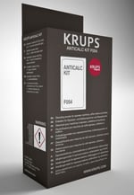 Lagostina Krups Orijinal kireç çözücü F054 – Kahve makineleri ve tam otomatik kahve makineleri için kireç çözücü, optimum bakım için evrensel kireç çözücü, 2 uygulama için 2 kireç çözücü torbası