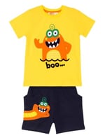 Lake Monster Erkek Çocuk T-shirt Şort Takım