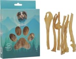 Lamb Headskin Stick - Kuzu Kelle Derisi 100 gr Köpek Ödül Maması