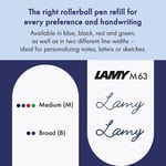 Lamy M63 Roller Kalem Yedeği Mavi 2'li Set
