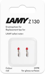 LAMY safari note+ Stylus Kalem yedek uçları siyah (2 adet) - değiştirilebilir Lamy Z130 uç - Apple Pencil alternatifi Lamy safari note+ için Stylus Kalem uçları