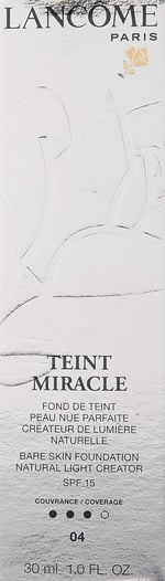 Lancôme Lancome Teint Miracle Fondöten 30Ml 04-Beige Nature