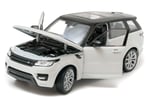 Land Rover Range Rover Sport, beyaz/siyah, model araba, hazır model, Welly 1:24
