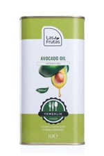 Las Frutas Yemeklik Avokado Yağı 1 Lt –%100 Doğal, Yüksek Isıya Dayanıklı, Soğuk Sıkım