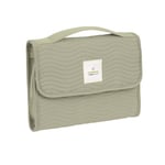 Lassig Changing Pouch XL Bebek Alt Değiştirme Organizer Mavi ve Yeşil Renk Seçenekli | Taşınabilir Bakım Çantası ve Alt Değiştirme Matı (Yeşil)