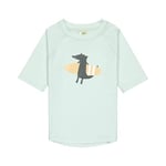 Lassig Crocodile UV Korumalı Kısa Kollu Mayo Tişört Sea Foam 19-24 Ay
