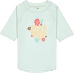 LASSIG Flowers UV Korumalı Kısa Kollu Mayo Tişört Sea Foam;Mavi6-12 Ay