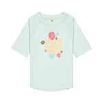 LASSIG Flowers UV Korumalı Kısa Kollu Mayo Tişört Sea Foam;Mavi1.5-2 Yaş