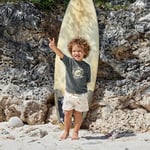 Lassig Sunshine UV Korumalı Kısa Kollu Mayo Tişört Deep Olive 12-18 Ay