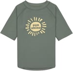 LASSIG Sunshine UV Korumalı Kısa Kollu Mayo Tişört Deep Olive Yeşil 2-3 Yaş