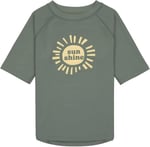 Lassig Sunshine UV Korumalı Kısa Kollu Mayo Tişört Deep Olive 12-18 Ay