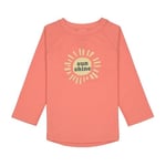 LASSIG Sunshine UV Korumalı Uzun Kollu Mayo Tişört Coral - Seçenekler: 1-1,5 Yıl, 1.5-2 Yıl, 2-3 Yıl, 6-12 Ay