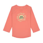 LASSIG Sunshine UV Korumalı Uzun Kollu Mayo Tişört Coral - Seçenekler: 1-1,5 Yıl, 1.5-2 Yıl, 2-3 Yıl, 6-12 Ay