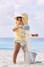 LASSIG Surfboards UV Korumalı Kısa Kollu Mayo Tişört Vanilla - Seçenekler: 6-12 Ay, 1-1,5 Yıl, 1.5-2 Yıl, 2-3 Yıl