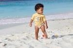 LASSIG Surfboards UV Korumalı Kısa Kollu Mayo Tişört Vanilla - Seçenekler: 6-12 Ay, 1-1,5 Yıl, 1.5-2 Yıl, 2-3 Yıl