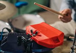 Latin Percussion LP Perküsyon LP860436 Sıkışma Bloğu Orta Hatve Kırmızı LP1207