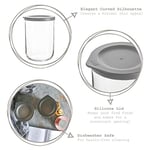 LAV 2 x 1L Duo Cam Yiyecek Saklama Kavanozu