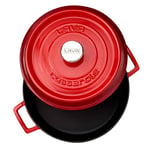 Lava Casserole Çok Fonksiyonlu, 3.40 Litre LVYST28K2R, Kırmızı/Siyah