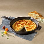Lava Döküm Kızartma Tavası 30 Cm, Siyah - Bedenler: 30 cm, 30 cm 2li paket