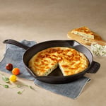 Lava Döküm Kızartma Tavası 30 Cm, Siyah - Bedenler: 30 cm, 30 cm 2li paket
