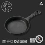 Lava Döküm Mini Yuvarlak Saplı Çap 16 Tava