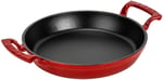 Lava Döküm Yuvarlak Kulplu Yumurta Sahanı Tava, 16 cm, Siyah
