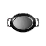 Lava Metal Oval Kuplu Döküm Tava 23x17, Kırmızı - Seçenekler: 23x17, 27x20