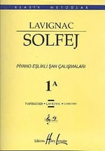 Lavignac 1A - Solfej Piyano Eşlikli Şan Çalışmaları