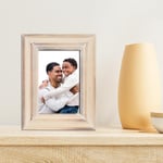 Lawrence Frames 4x6 Beyaz Yıkama Akçaağaç Resim Çerçevesi, Natual - Seçenekler: 4x6, 5x7, 8x10
