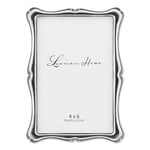 Lawrence Frames 710246 710246 Gümüş Metal Romantik 4x6 Resim Çerçevesi - Seçenekler: 4x4, 4x6, 5x7, 8x10
