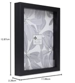 Lawrence Frames 785080 Gölge Kutusu Çerçevesi, 8x10, Siyah - Seçenekler: 5x5, 5x7, 8 x 8 inches, 8x8, 8 x 10 inches, 8x10...