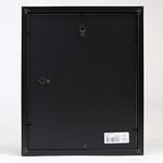 Lawrence Frames 785080 Gölge Kutusu Çerçevesi, 8x10, Siyah - Seçenekler: 5x5, 5x7, 8 x 8 inches, 8x8, 8 x 10 inches, 8x10...