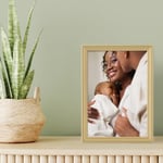 Lawrence Frames antik pirinç 5 x 7 fotoğraf çerçevesi – Boncuk sınır tasarım - Seçenekler: 3.5x5 Double, 4x5, 4 x 6 Dual, 4x6, 5 x 7 Dual, 5x7