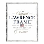 Lawrence Frames Bambu Tasarım Metal Çerçeve, 8x10, Mat 5x7, Gümüş