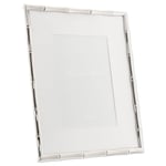 Lawrence Frames Bambu Tasarım Metal Çerçeve, 8x10, Mat 5x7, Gümüş