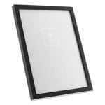 Lawrence Frames Black Wood Certificate Picture Frame, Gallery Collection, 22cm by 28cm - Seçenekler: 2.5x3.5, 4x5, 4x6, 6x8, 8x10, 8x12, 8.5x11