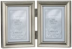 Lawrence Frames Kalay resim çerçevesi, menteşeli, 2 x 3 cm, antik görünüm, inci kenarlı - Seçenekler: 2.5x3.5 Double, 3.5x5, 4x5, 4x6, 4x6 Triple, 5x5...