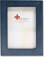 Lawrence Frames Mavi Ahşap Resim Çerçevesi, Galeri Koleksiyonu, 5 x 7 cm
