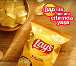 Lay's Klasik Sade Patates Cipsi Mega Boy 193 g