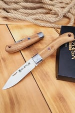 Lazbisa Mutfak Bıçak Seti Çakı Et Ekmek Sebze Meyve Bıçak El Yapımı. (20 cm)