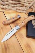 Lazbisa Mutfak Bıçak Seti Çakı Et Ekmek Sebze Meyve Bıçak El Yapımı. (20 cm)