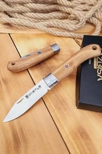 Lazbisa Mutfak Bıçak Seti Çakı Et Ekmek Sebze Meyve Bıçak El Yapımı. (20 cm)