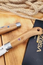 Lazbisa Mutfak Bıçak Seti Çakı Et Ekmek Sebze Meyve Bıçak El Yapımı. (20 cm)