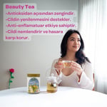 Lazika Güzellik Çayı, Kadınlara Özel, 20 İpeksi Biyobozunur Poşet, Doğal Bitki Çayı, Yeşil Çay, Limon Otu, Portakal Kabuğu, C Vitamini